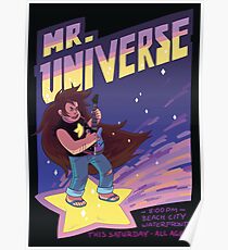 Mr Universe gig poster Poster