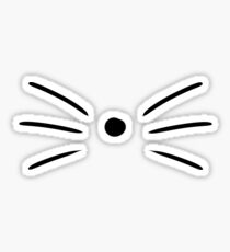 Dan & Phil Cat Whiskers Sticker