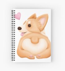 Corgi Butt Spiral Notebook