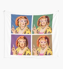 The Auburn Jerry Hall Pop Art Wall Tapestry