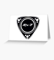 PISTON-ROTARY-RX7 Greeting Card