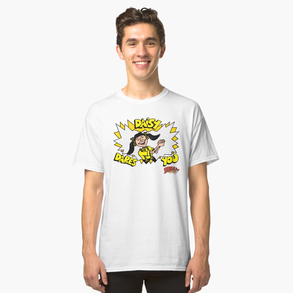 zzzap daisy dares you shirt