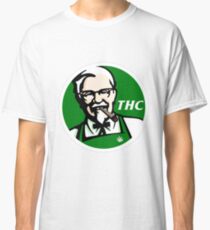 Camiseta clásica KFC PARODY THC Weed.