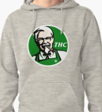 Sudadera con capucha KFC PARODY THC Weed.