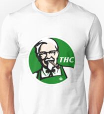 KFC PARODY THC Weed. Unisex T-Shirt