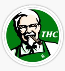 KFC PARODY THC Weed. Sticker