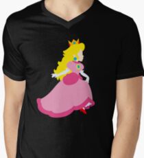Princess Peach Deluxe Men's V-Neck T-Shirt