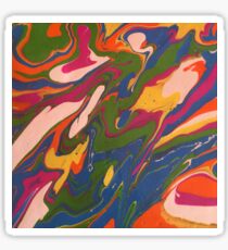 Psychedelic disco Sticker
