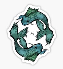 Pisces fish Sticker