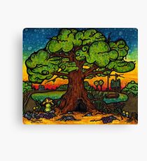 Wit Amba (big tree) Canvas Print