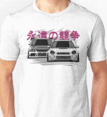 Impreza STI vs Lancer Evolution Unisex T-Shirt