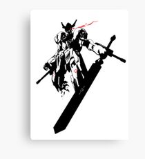 Gundam Barbatos - Glowing Eye Canvas Print