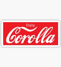 Enjoy Corolla Sticker