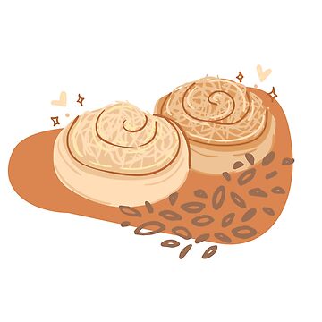 cinnamon roll | Sticker