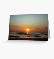 Paestum Sunset Greeting Card