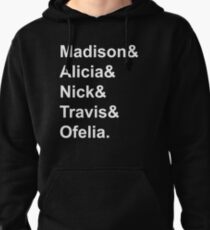 Fear The Walking Dead Characters Pullover Hoodie