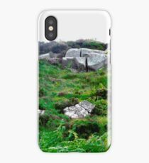 Irish boulders, Donegal, Ireland iPhone Case