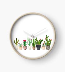 Cactus Clock
