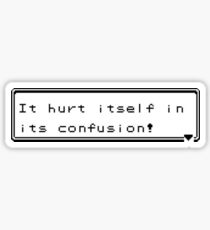 Pokemon Confusion Sticker
