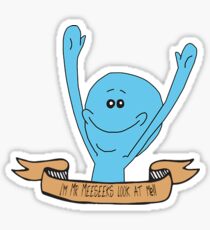 Mr Meeseeks: Stickers | Redbubble