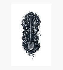 SHOVEL Photographic Print