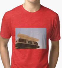 Camiseta de tejido mixto Whale Tail