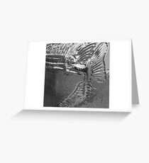 Goldfish abstraction Greeting Card