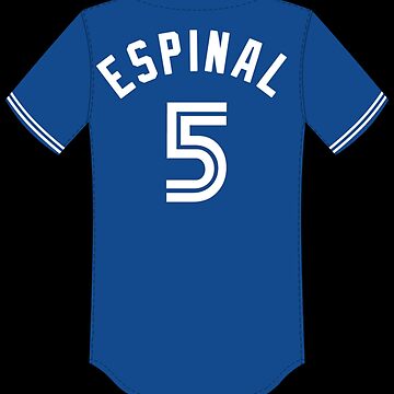 Santiago Espinal Baseball Paper Poster Blue Jays - Santiago Espinal -  Sticker