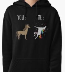 You and me Unicorn Pullover Hoodie