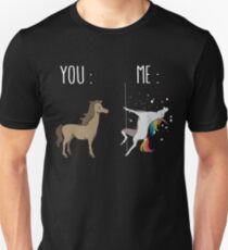 You and me Unicorn Unisex T-Shirt