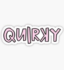 Quirky Sticker