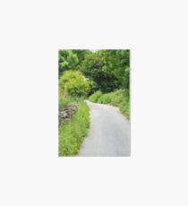 English country lane Art Board