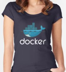 Docker Logo Women's Fitted Scoop T-Shirt