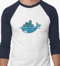 Docker Logo Men's Baseball ¾ T-Shirt