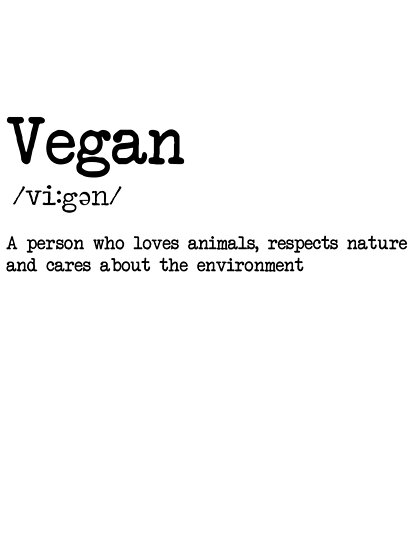 vegan definition posters by quinoastyle redbubble