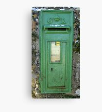 LETTER BOX Canvas Print