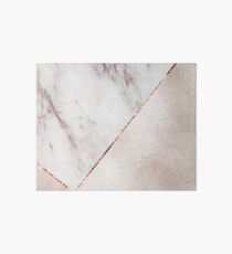 Artico Marmor und Rouge Perle Galeriedruck