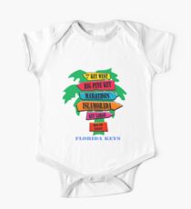 Florida Keys Short Sleeve Baby One-Piece