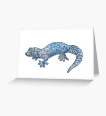Gecko Greeting Card
