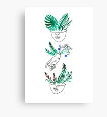 Flora y fauna Canvas Print