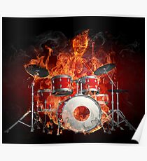 Drummer Posters | Redbubble