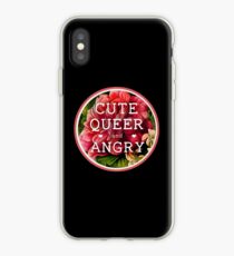 Cute, Queer and Angry iPhone Case