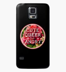 Cute, Queer and Angry Case/Skin for Samsung Galaxy
