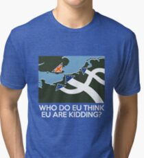 Dad's Army Brexit Tri-blend T-Shirt