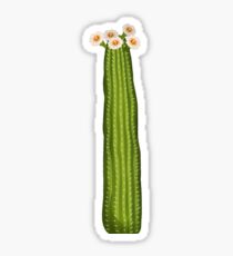 Flowering Cactus Sticker