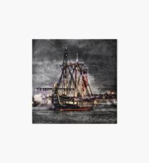World's oldest commissioned warship afloat - USS CONSTITUTION Art Board
