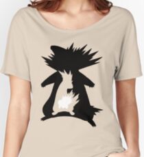 Cyndaquil Evolution T-Shirt Women's Relaxed Fit T-Shirt