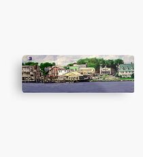 Swansboro Waterfront Metal Print