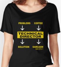 TECHNICAL DIRECTOR Women's Relaxed Fit T-Shirt