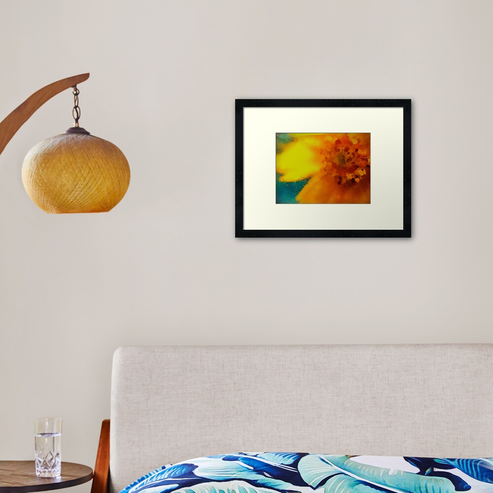 FLORAL FUN Framed Art Print
